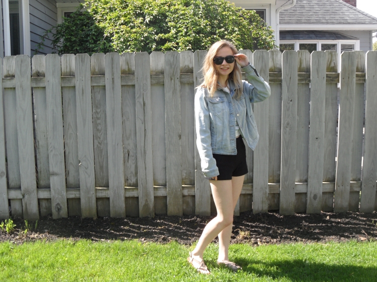stripes and shorts 2 ootd